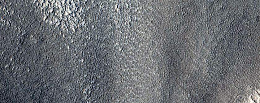 Flow Features in Erebus Montes
