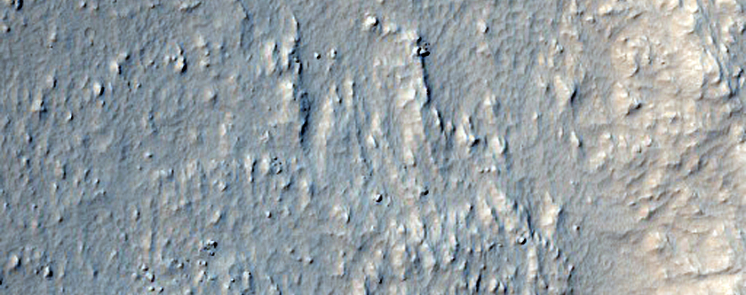 Layered Ejecta of Canala Crater
