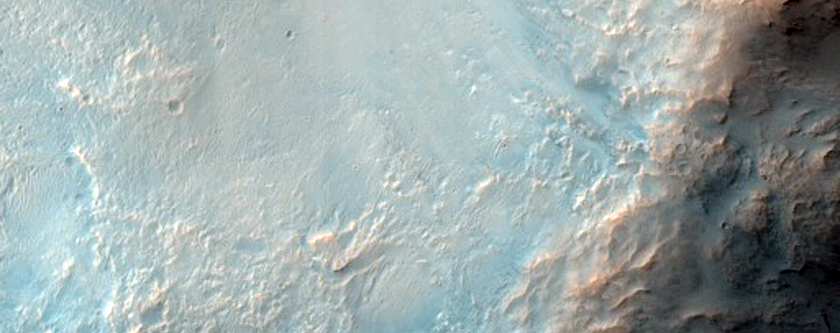 Iazu Crater and Rampart
