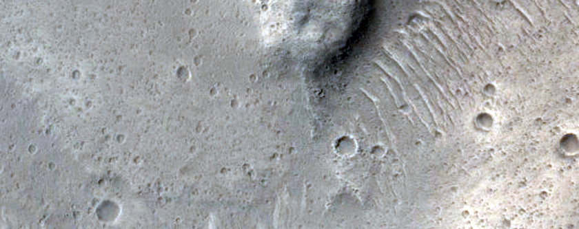 Layers in Kasei Valles Region
