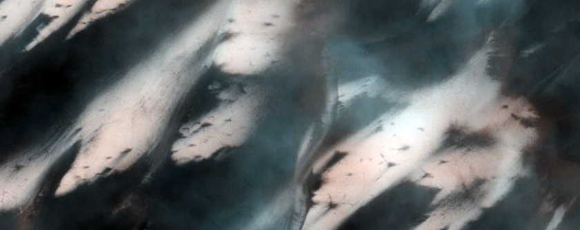 Dunes in North Polar Erg
