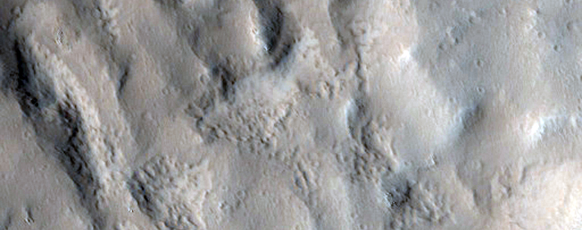 Channels in Acheron Fossae Region
