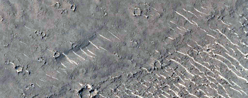 Streamlined Features in Grjota Valles
