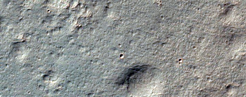 Terrain West of Hadriaca Patera
