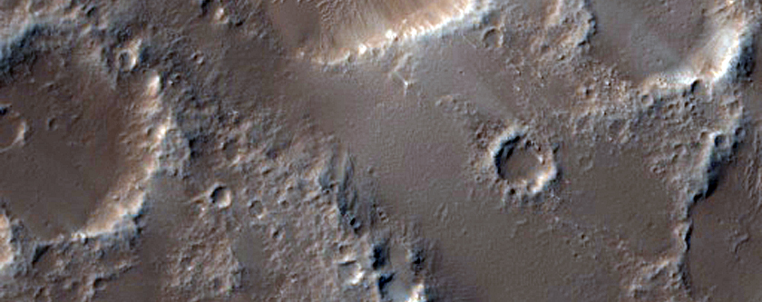 Pit Chain at Base of Olympus Mons
