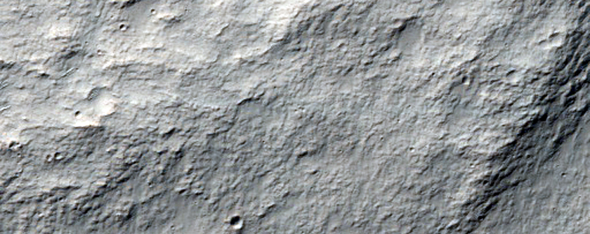 Light-Toned Outcrops in Ariadnes Colles
