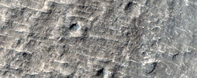 Alluvial Fan on Crater Flor
