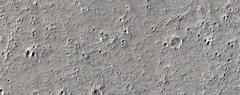 Flow Source East of Olympus Mons
