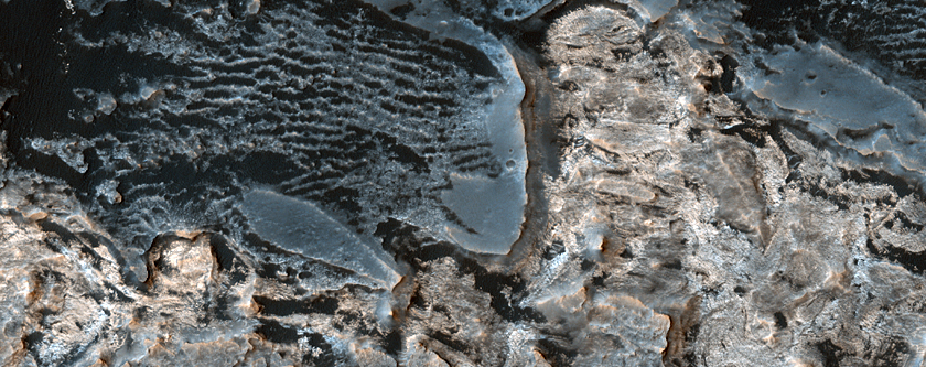 A Meridiani Region Crater Containing Clays