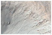 Fresh Crater Near Frento Vallis
