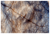 Dunes with Fans in Charlier Crater
