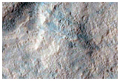 Potential Lineated Valley Fill Surrounding Crater in Noachis Terra
