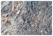 Terrain Near Asimov Crater

