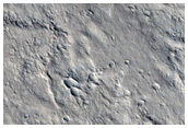 Lava Structures West of Olympus Mons

