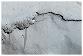 Lava-Filled Crater in Central Elysium Planitia
