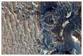 Floor of Tithonium Chasma
