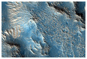 Flows Northwest of Elysium Mons
