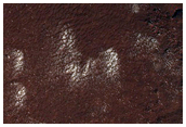1390-Meter Diameter Crater on South Polar Layered Deposits
