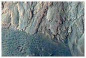 Galap Crater Gullies
