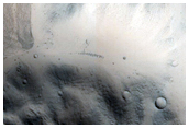Crater with Steep Slopes
