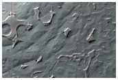 869-Meter Diameter Crater on South Polar Layered Deposits
