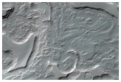 814-Meter Diameter Crater on South Polar Layered Deposits
