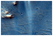 Fan Northwest of Crater Edge
