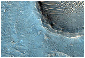 Light-Toned Deposits in Rypin Crater
