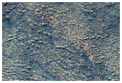 Exposure of South Polar Layered Deposits
