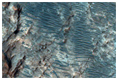Layers Northeast of Hellas Planitia
