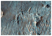 Channel and Crater in Noachis Terra
