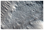 Contact Near West Mareotis Tholus
