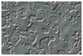 407-Meter Diameter Crater on South Polar Layered Deposits
