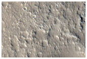 Mare-Type Ridge Crossing Trough in Western Lunae Planum Region

