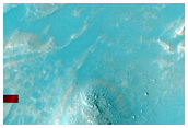 Accumulation of Dark Material in Coprates Chasma
