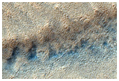 Crater on South Polar Layered Deposits
