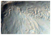 Crater with Steep Slopes
