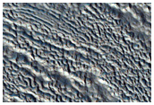 Surface of Debris Apron North of Arabia Region
