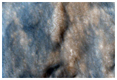 Dunes with Fans in Charlier Crater
