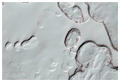 293-Meter Diameter Crater on South Polar Layered Deposits
