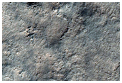 468-Meter Diameter Crater on South Polar Layered Deposits
