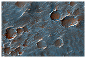Terrain Northeast of Hale Crater
