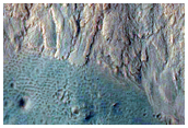 Galap Crater Gullies
