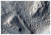 Dipping Layers Near Reull Vallis
