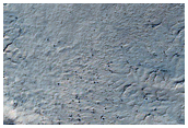 410-Meter Crater on South Polar Layered Deposits
