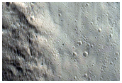 Cliffs on the Northern Margin of Olympus Mons
