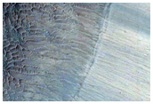 Monitor Recurring Slope Lineae in Corozal Crater
