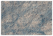 Sinuous Ridges and Plain in South Mid-Latitude Basin
