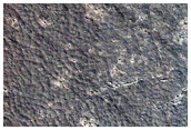 Constriction in Western Arm of Athabasca Valles Flood Lava

