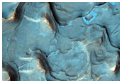 Alluvial Fan on Crater Floor

